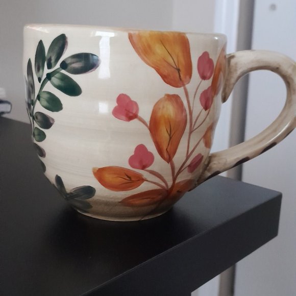 Home Trends Shadowood Large Coffee Cup Set of 2 - Picture 1 of 4